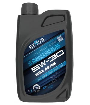 Моторное масло GT OIL GT Formula PAO A5/B5 5W-30, 1л