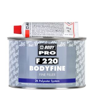 Полиэфирная шпатлевка BODY BodyFine 220, 1кг