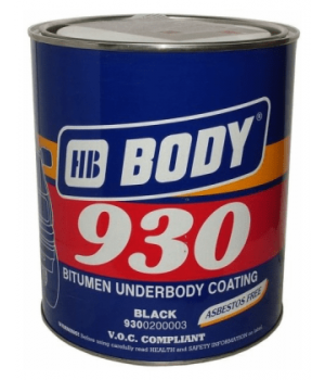 Антикор покрытие BODY 930, 2.5кг /Черный/