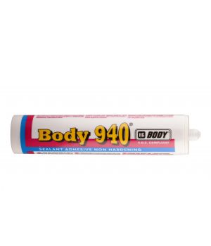 Герметик для стекла BODY 940, 300мл /Черный/