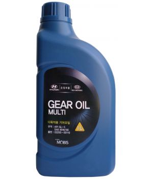 Трансмиссионное масло Hyundai/Kia Gear Oil Multi 80W-90 GL-5, 1л