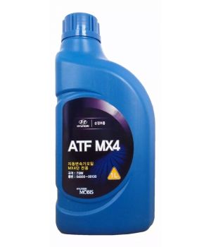 Трансмиссионное масло Hyundai/KIA ATF MX4 JWS 3314, 1л