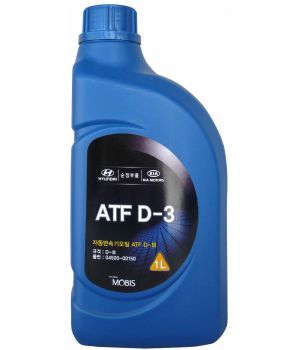 Трансмиссионное масло Hyundai/Kia ATF D-3, 1л