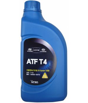 Трансмиссионное масло Hyundai/Kia ATF T4, 1л