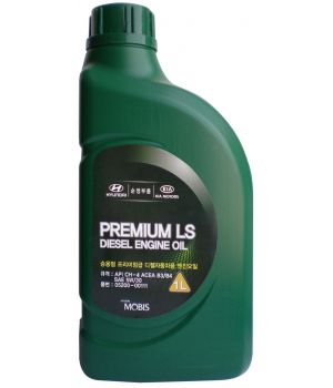 Моторное масло Hyundai/Kia Premium LS Diesel Engine Oil 5W-30 CH-4, 1л