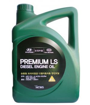 Моторное масло Hyundai/Kia Premium LS Diesel Engine Oil 5W-30, 6л