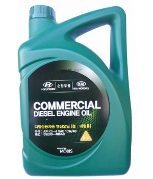 Моторное масло Hyundai/Kia Commercial Diesel 10W-40 CI-4, 6л