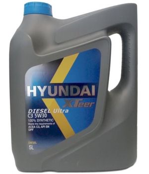 Моторное масло HYUNDAI XTeer Diesel Ultra C3 5W-30, 5л