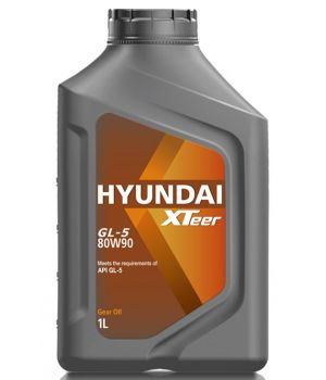 Трансмиссионное масло HYUNDAI XTeer Gear Oil-5 80W-90, 1л