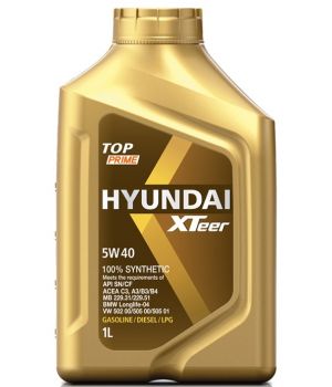 Моторное масло HYUNDAI XTeer TOP PRIME 5W-40, 1л