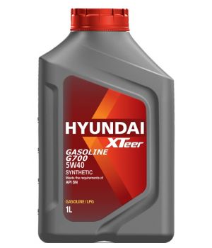 Моторное масло HYUNDAI XTeer Gasoline G700 5W-40, 1л