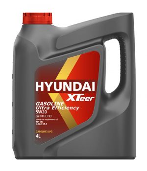 Моторное масло HYUNDAI XTeer Gasoline Ultra Efficiency 5W-20, 4л
