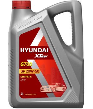 Моторное масло HYUNDAI XTeer G700 SP 20W-50 SN (NEW), 4л