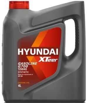 Моторное масло HYUNDAI XTeer Gasoline G700 10W-40 SN, 4л