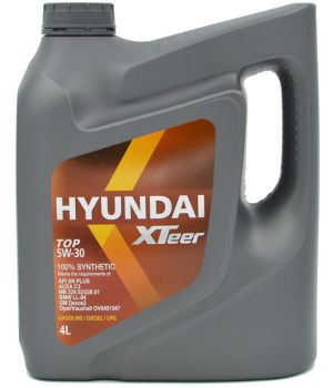 Моторное масло HYUNDAI XTeer TOP 5W-30, 4л