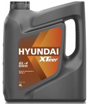 Трансмиссионное масло HYUNDAI XTeer Gear Oil-4 80W-90, 4л