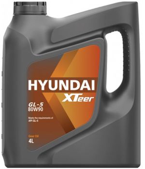 Трансмиссионное масло HYUNDAI XTeer Gear Oil-5 80W-90, 4л