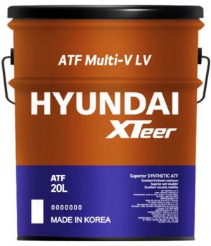 Трансмиссионное масло HYUNDAI XTeer ATF Multi-V LV (NEW), 20л