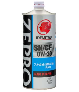 Моторное масло IDEMITSU Zepro Touring Pro 0W-30, 1л