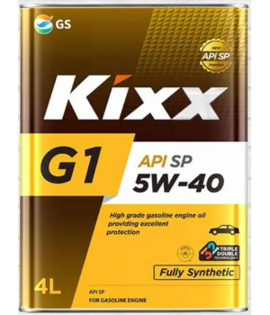 Моторное масло Kixx G1 A3/B4 5W-40, 4л