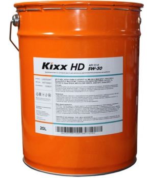Моторное масло Kixx HD CI-4/E7 5W-30 (RUS), 20л