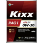Моторное масло Kixx PAO 1 SN 0W-30, 4л