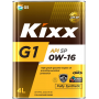 Моторное масло Kixx G1 SP 0W-16, 4л