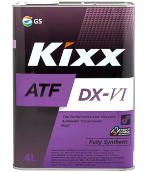 Трансмиссионное масло Kixx ATF DX-VI, 4л