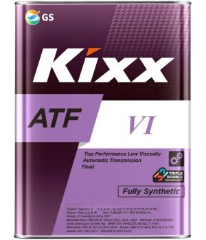 Трансмиссионное масло Kixx ATF VI, 4л