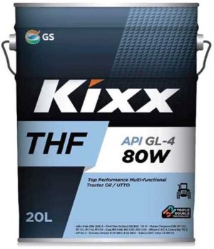 Трансмиссионное масло Kixx THF GL-4 80W, 20л