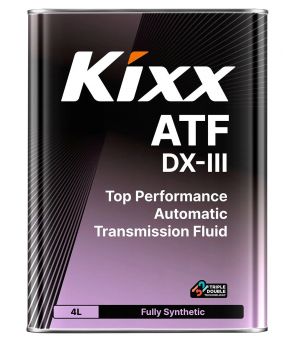 Трансмиссионное масло Kixx ATF DX-III, 4л