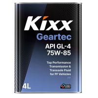Трансмиссионное масло Kixx Geartec FF GL-4 75W-85, 4л