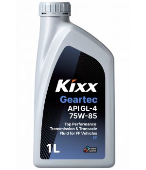Трансмиссионное масло Kixx Geartec FF GL-4 75W-85, 1л