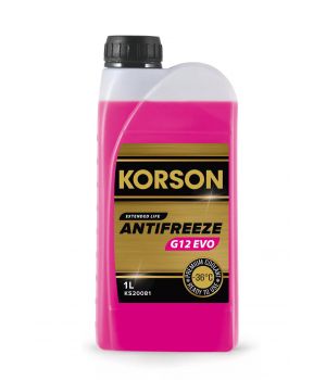 Антифриз Korson G12 EVO ⁠-⁠36, 1л