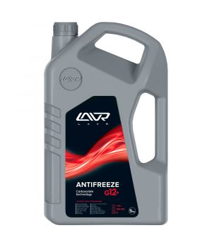 Антифриз LAVR ANTIFREEZE G12+ -45°C Ln1710, 5кг