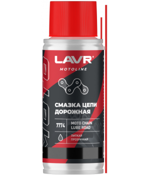Смазка цепи дорожная LAVR Ln7774 MOTO, 140мл