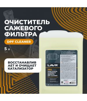 Очиститель сажевого фильтра LAVR PRO LINE DPF Cleaner Ln2008, 5л