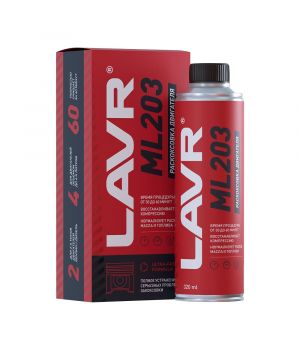 Раскоксовывание двигателя ML203 NOVATOR (для двигателей более 2-х литров) LAVR Ln2507, 320мл