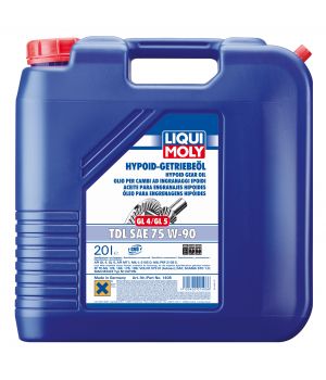Трансмиссионное масло LIQUI MOLY Hypoid-Getriebeoil TDL 75W-90, 20л
