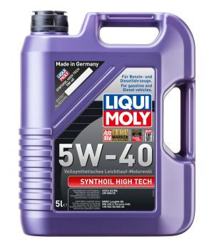 Моторное масло LIQUI MOLY Synthoil High Tech 5W-40, 5л