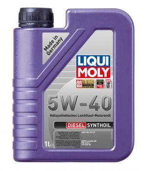 Моторное масло LIQUI MOLY Diesel Synthoil 5W-40, 1л