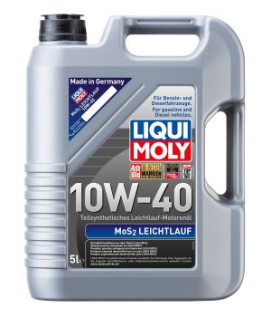 Моторное масло LIQUI MOLY MoS2 Leichtlauf 10W-40, 5л