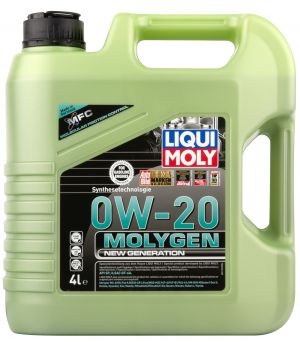 Моторное масло LIQUI MOLY Molygen New Generation 0W-20, 4л