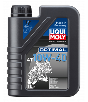 Моторное масло LIQUI MOLY Motorbike Optimal 4T 10W-40, 1л