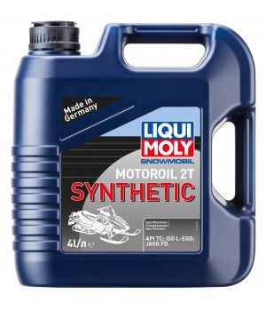 Моторное масло для снегоходов LIQUI MOLY Snowmobil Motoroil 2T Synthetic L-EGD, 4л