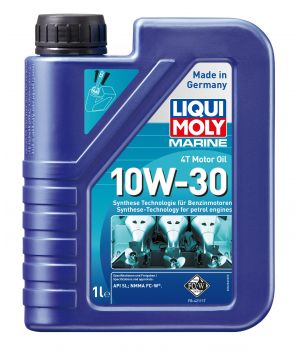 Моторное масло для лодок LIQUI MOLY НС Marine 4T Motor Oil 10W-30, 1л