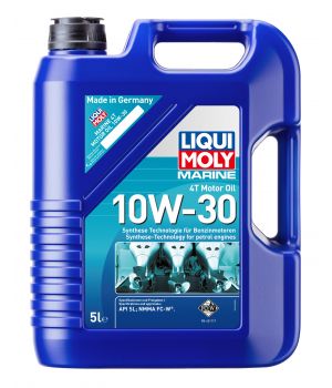Моторное масло для лодок LIQUI MOLY НС Marine 4T Motor Oil 10W-30, 5л