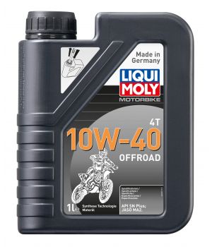 Моторное масло LIQUI MOLY НС Motorbike 4T Offroad 10W-40, 1л
