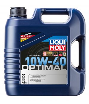 Моторное масло LIQUI MOLY Optimal 10W-40, 4л
