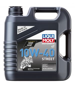 Моторное масло для 4-тактных мотоциклов LIQUI MOLY НС Motorbike 4T Street 10W-40, 4л